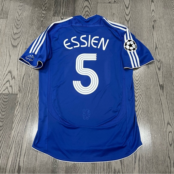 Chelsea Champions League 2007/2008 Home Jersey ESSIEN #5 - Picture 1 of 7